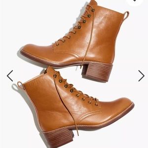 Madewell Patti Lace-Up Boot